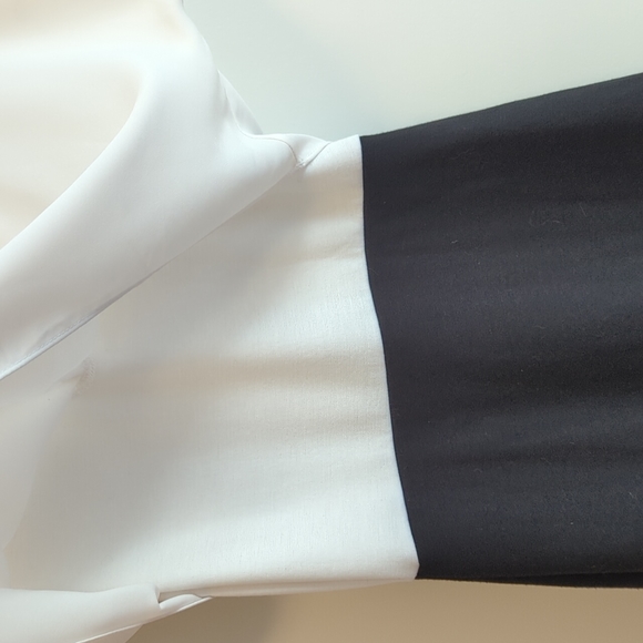 Lulu's black and white midi dress - Picture 8 of 9